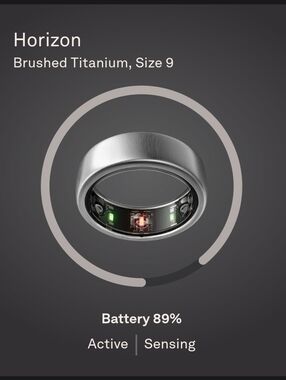 Oura Smart Ring Gen3 Horizon US9